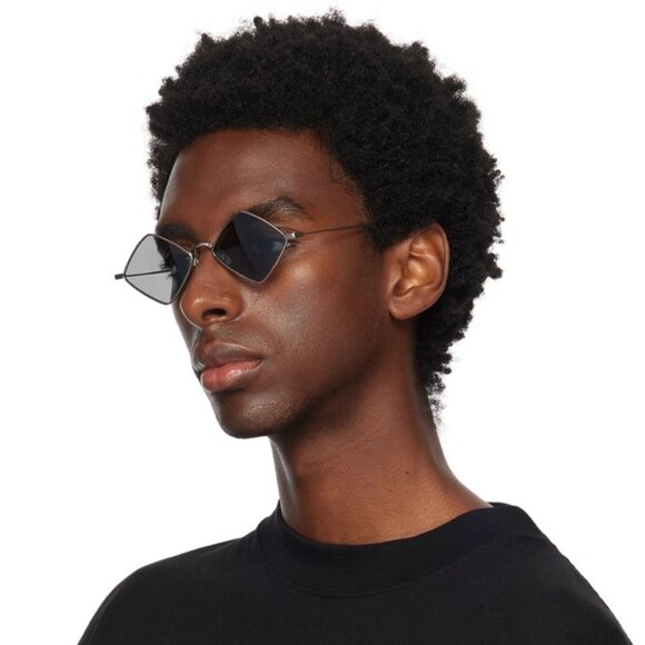 Saint Laurent Women Sunglasses Silver Flash SL302LISA 010 NEW AUTHENTIC main image 4